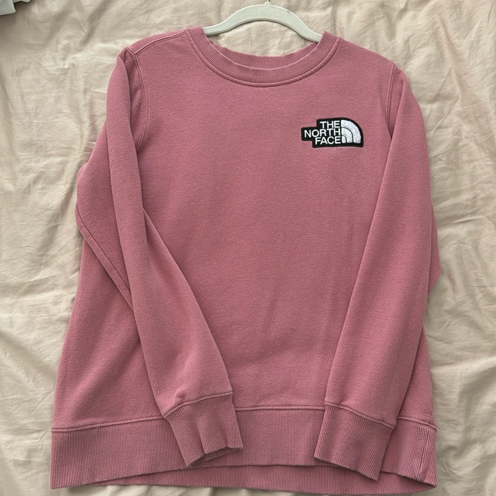 THE NORTH FACE pink crewneck size small!